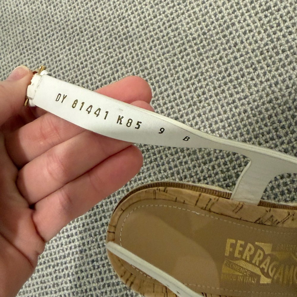 Salvatore Ferragamo summer wedge sandal
